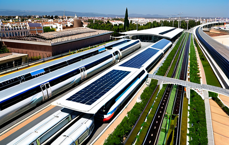 하이퍼루프와 고속철도 비교 분석 - Hyperloop Concept Design in Barcelona**

"An architectural rendering of a Hyperloop station in Barce...